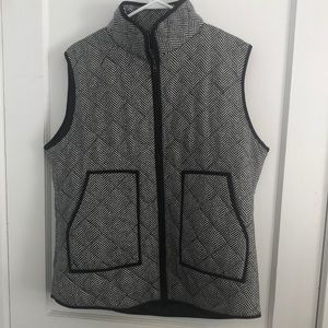 Hazel Blues chevron vest